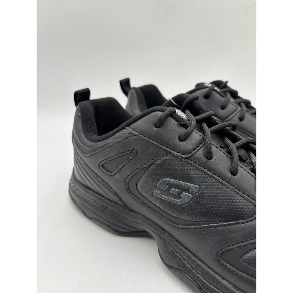 Skechers 77111 DIGHTON Men's NEW Slip-Resistant EH Work Shoes Black US Size 10